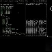 R2con2019 Radare2 S Panels Mode And Decompilers
