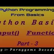 Input Function In Python Python Input Part 3 Taking User Input In Python Python Tutorial 15