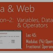 Java Arithmetic Operators Part 5 Modulus Operator With Fractional Operands