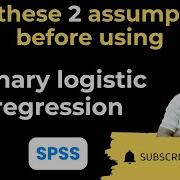 How To Test Assumptions For Binary Logistic Regression In SPSS Detect Outliers Multicollinearity