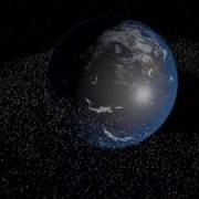 Asteroid Belt Simulation Cinema 4D