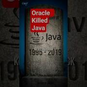 How Oracle Almost Killed Java