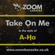 A Ha Take On Me Three Semitones Down Karaoke Version With Lyrics On Screen