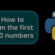 How To Sum The First 100 Numbers Easily In Python Shorts