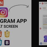 Instagram App UI Template E06 Chat Screen HTML CSS BOOTSTRAP Speed Coding