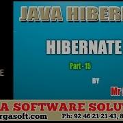 Java Framework Hibernate Part 15