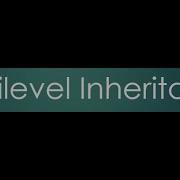 35 Multilevel Inheritance