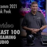 INFOCOMM 21 Sneak Peek Showcast 100 4K Streaming Studio