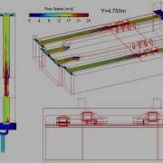 Airflow Simulation Of HVAC System For Hanger Facility