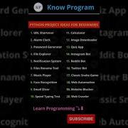 Which Python Projects Would You Like To Try Shorts Python Knowprogram