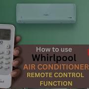 Whirlpool Inverter AC Remote Control Functions Explained In English