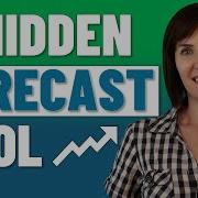 INSTANT Forecasts With Built In Excel Tool Incl Chart And All Formulas