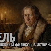 ГЕГЕЛЬ Вершина Философии ИСТОРИЯ ДЛЯ СНА