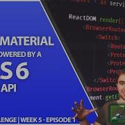 React With Material UI Frontend With Rails 6 API Backend Week 5 Part 1 20in20