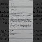 JOB Application How To Write JOB Application Shorts