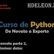 Curso De Python De Novato A Experto CRUD En Consola Parte 2 Editar Y Eliminar Datos 10