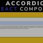 How To Make An Accordion In React JS Tutorial Easy Method