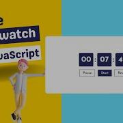How To Create StopWatch Using HTML CSS And JavaScript JavaScript Project