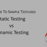 Static Testing Vs Dynamic Testing Difference Between Static Testing Vs Dynamic Testing