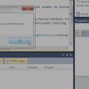 Visual Basic Try Catch Statement