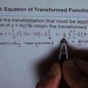 Describe The Transformation Of The Function
