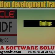 Application Development Framework ADF Bindings Part 5