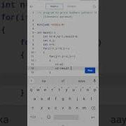 C Program To Print Numbers Pattern 13 Fibonacci Pyramid Cprogramming Codingguru Shorts