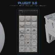 PlugIt 3 0 Hard Surface Insert Mesh Script For Maya TRAILER