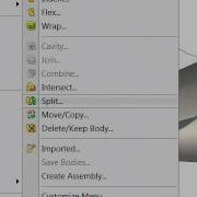 Tech Tip SOLIDWORKS 2015 Tutorial Splitting Surfaces