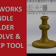 SOLIDWORKS CANDLE HOLDER SWEEP AND REVOLVE TOOL BEGINNER TUTORIAL