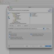 Exporting Project To Archive File In Eclipse Including Exporting Selected Part Of Projects