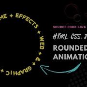 Text Circle Animation Using HTML CSS And JavaScript