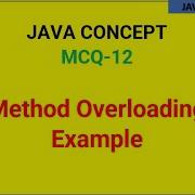 Java Method Overloading With Example In Tamil