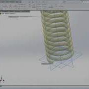 SOLIDWORKS Coil Spring Part Tutorial Learn How To Make A Simple Spring Using The Helix Feature