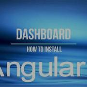 How To Install Angular Material Dashboard In Angular6