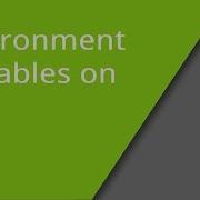 Управление переменными среды ENV в Mac OSX