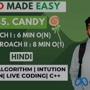 135 Candy Two Approaches O 1 O N Amazon Live Coding Dry Run DSA Buddy Leetcode Hard