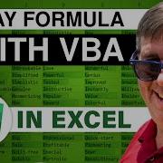 Excel VBA And Dynamic Arrays Entering Excel Dynamic Arrays With VBA Episode 2307