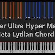 The Largest Chord On Piano SUpEr ULtrA HYpEr MEgA MEtA LYdiAn Chord