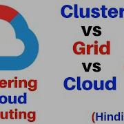 Cluster Vs Grid Vs Cloud Computing Cluster Computing Grid Computing Cloud Computing Hindi