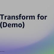 AWS Transform For NET Demo Amazon Web Services
