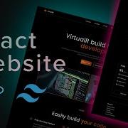 Build And Deploy Fully Responsive Landing Page React Tailwind CSS