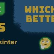 PyQt или Tkinter что использовать С примерами приложений