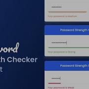 How To Check Password Strength In React JS