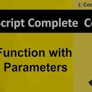 Function With Parameters 24 Js Tutorial In Pashto