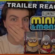 Minions And Monsters TRAILER REACTION Wtf Is This