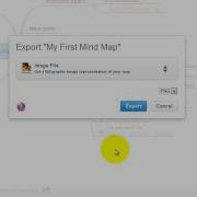 Mindmeister How To Export A Mind Map As An Image
