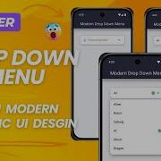 Learn Flutter Drop Down Menu 2025 Custom Flutter UI UX Master Flutter UI