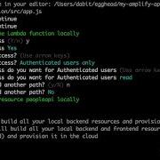 Creating Interacting With A Serverless AWS Lambda REST API With React AWS Amplify