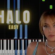 Beyoncé Halo Piano Tutorial EASY